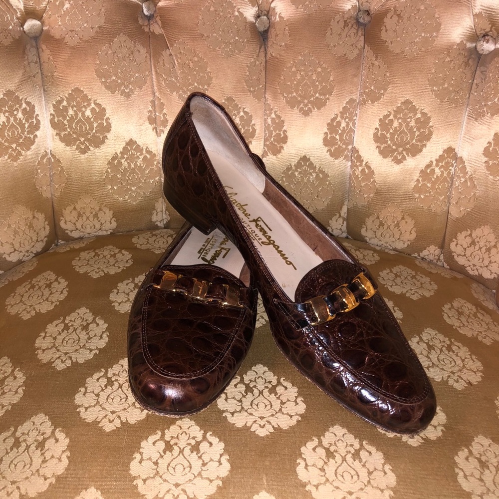 Salvatore Ferragamo Loafers Size 7 AA